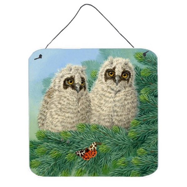 Micasa Owlets & Butterfly by Sarah Adams Wall or Door Hanging Prints MI252876